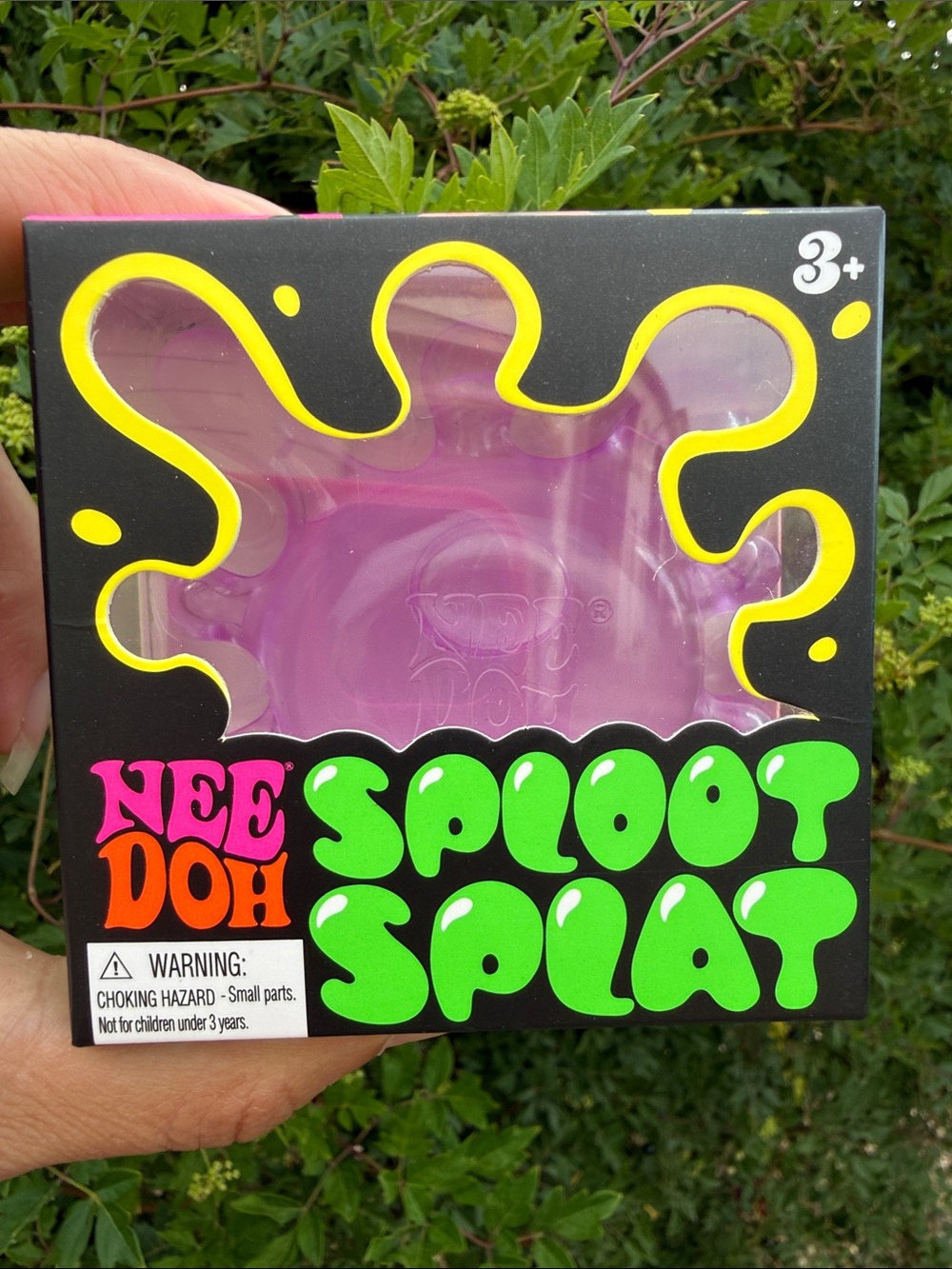 Sploot Splat Purple Sensory Squishy Toy for Kids